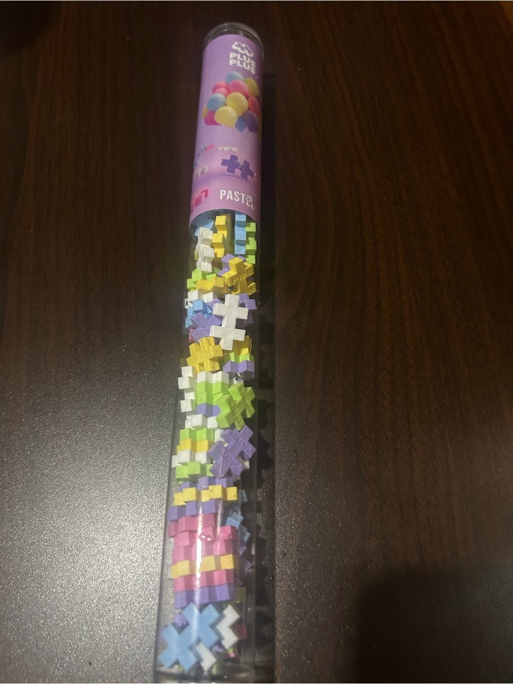 Plus Plus Pastel Building Blocks Tube - Picture 2 of 4